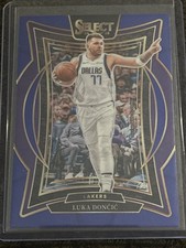 2024-25 Panini Select Luka Doncic 56 Blue Concourse