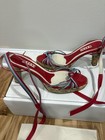 Marni strappy heels Sandals shoes in red blue Leather 38 — photo 1