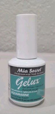Mia Secret Gelux-  Gel Polish Aquamarine - UV/LED Soak Off Nail Polish - 0.5 oz