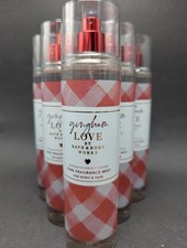 Qty 6 New Bath  Body Works GINGHAM LOVE Fine Fragrance Mist 8 fl oz