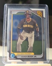 2024 Bowman - Chrome Prospects #BCP-87 Homer Bush Jr. (RC)