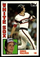 1984 Topps Tiffany #518 Greg Walker Chicago White Sox NM