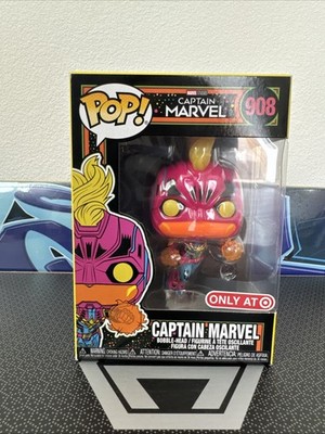 Funko Pop! Marvel Captain Marvel - #908 Target ExclNIB B3 (SLIGHTLY DAMAGED BOX)
