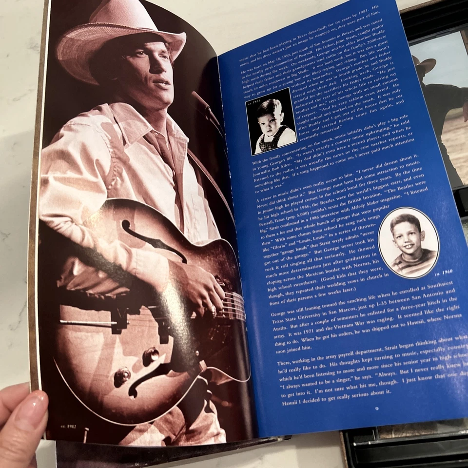 George Strait Strait Out Of The Box 4 CD Box Set Country Western Foto 3 de 4