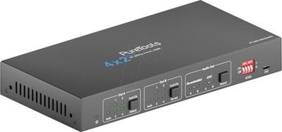 PureTools HDMI Matrix 4x2 PT-MA-HD42UHD