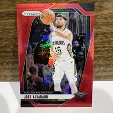 2024-25 Prizm JOSE ALVARADO #167 True Red Prizm SP /299, Pelicans