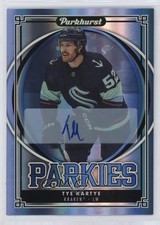 2023-24 Upper Deck Parkhurst Parkies Blue Auto Tye Kartye #P-31 Auto uk2