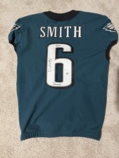 Devonta Smith Team Issued Signed Jersey Inscribed Slim Reaper. PSA COA