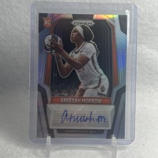 2025 Panini Prizm WNBA - Aneesah Morrow Rookie Silver Auto #SG-AM Connecticut