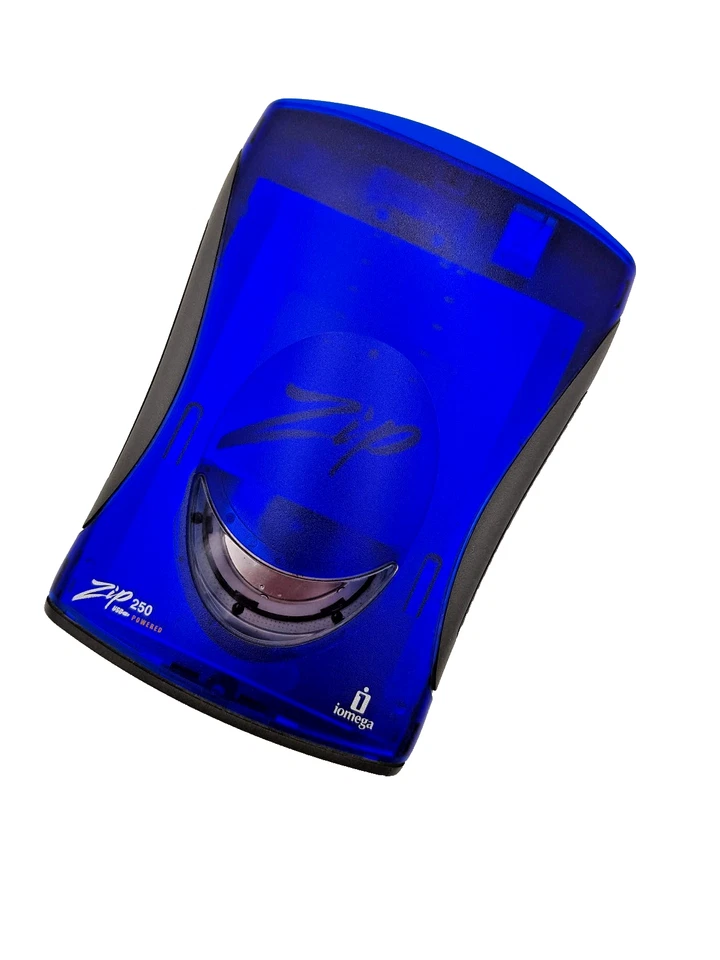 Iomega Zip 250 USB Portable Zip Drive Z250USBPCMBP Works with 250 & 100Mb Disks - Image 2 of 4