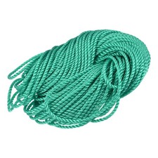 Torto Mason Nylon Braided Rope Green Thread 50M/164 Feet 5mm Dia