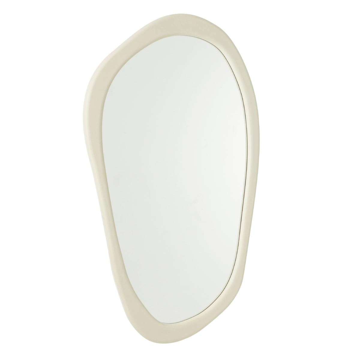 Miroir mural 120cm Moderna blanc pour l'entrée et la chambre