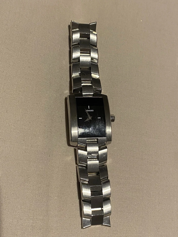 Movado Ladies Eliro Museum Black Dial Stainless Steel Bracelet Watch 84C1415 - image 2 of 4