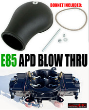 Apd 850 E-85 Mech 4150 Flange Blow Thru Drag Race With 8 Fittng Carb Bonnet