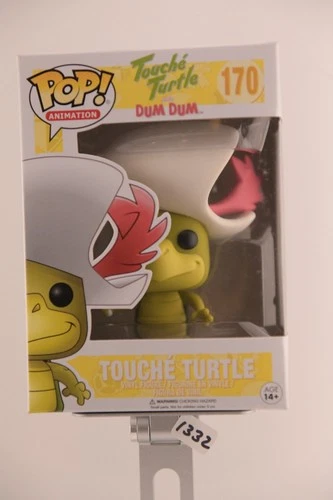 2016 Funko Pop Animation Touche Turtle 170 Hanna-Barbera Vaulted Vinyl Figure