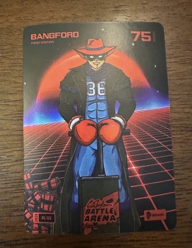 2026 Bo Jackson Battle Arena Power Glove Brawl #PG-126 Bangford “Wyatt Langford”