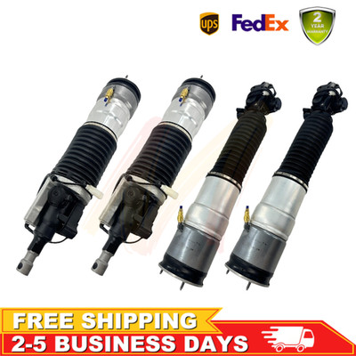 4Pcs Front & Rear Air Shock Struts For Rolls Royce Ghost RR4 Wraith RR5 Dawn RR6