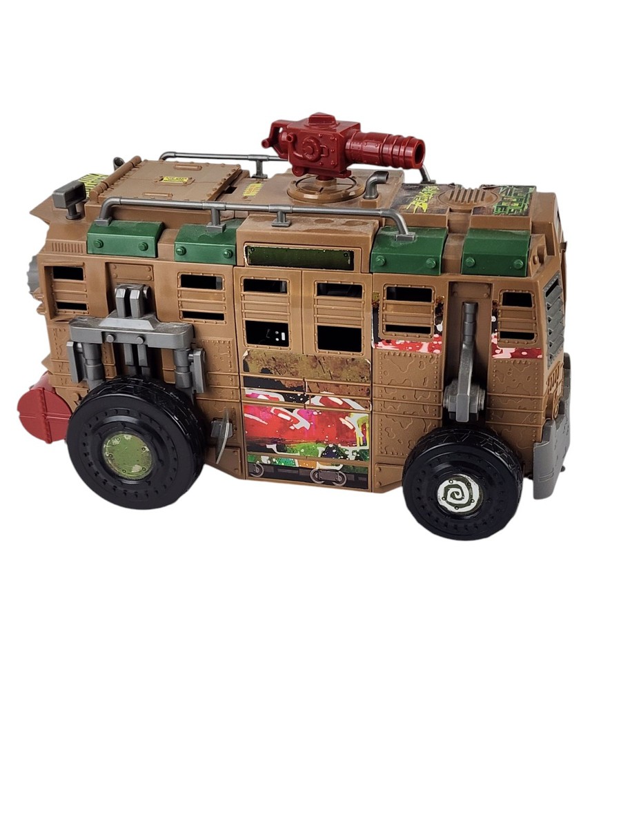 TMNT Teenage Mutant Ninja Turtles 2012 Shellraiser Van Vehicle With Missile