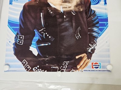 Michael Jackson Original 1988 Pepsi New Generation Promo Poster
