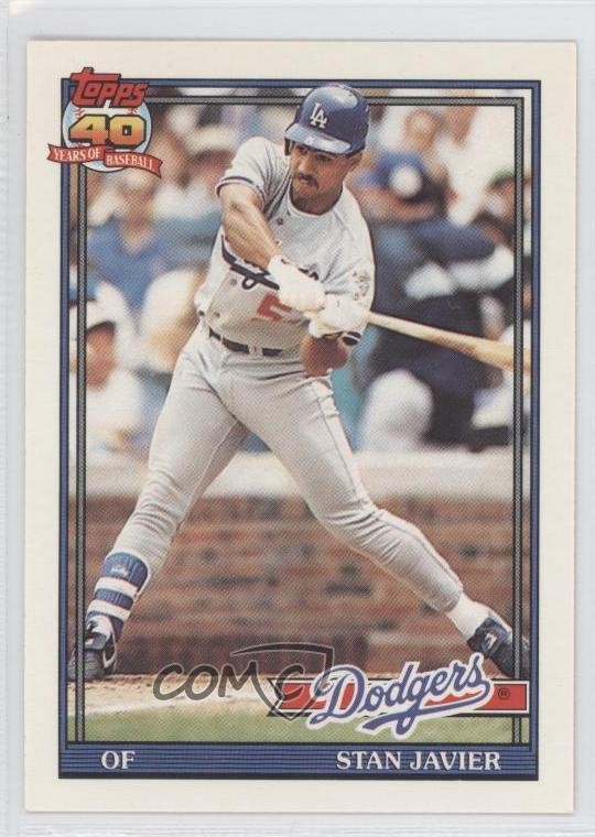 1991 O-Pee-Chee Stan Javier #61 0a1