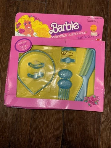 Vintage Mattel 1981 Barbie Hair Beauty Set -nib