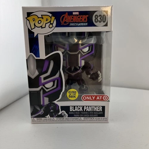Funko Pop! Vinyl: Marvel - Black Panther (Glows in the Dark) - Target (T)...