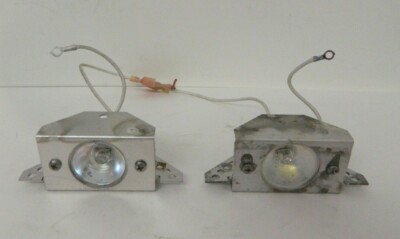 LOT OF 2 LIGHTBAR TAKEDOWN ALLEY LIGHTS WHITE / CLEAR 