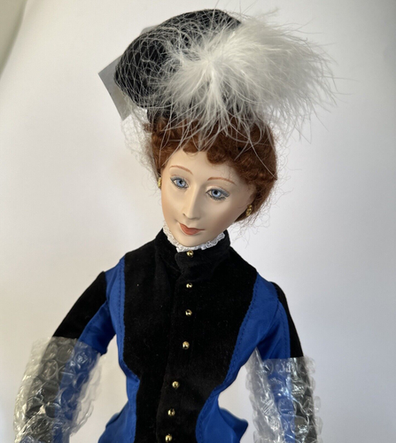 Bambola vintage Smithsonian Institution società storica moda/costume 1876 - Foto 2 di 13