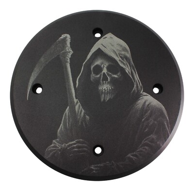 Victory High-Ball / Vegas   Motordeckel links - mit Lasergravur - Reaper