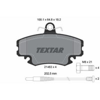 Textar BremsbeläGe Vorne FüR Renault Twingo II Clio Dacia Logan MCV Sandero