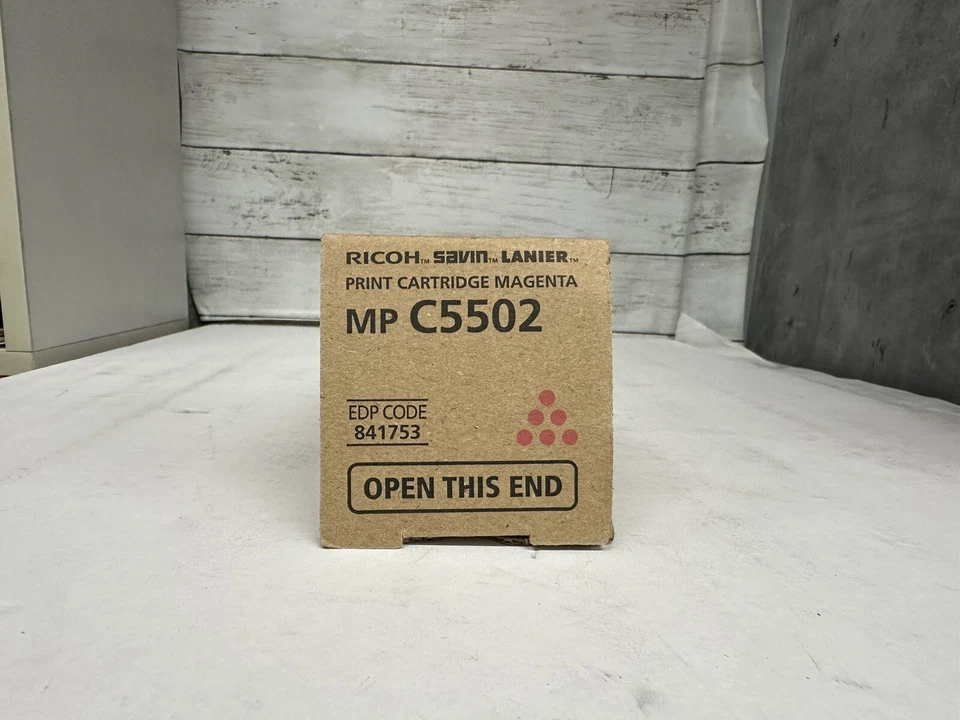 Cartucho de impresión Ricoh Savin Lanier genuino MP C5502 EDP 841753 magenta nuevo/ Foto 2 de 3