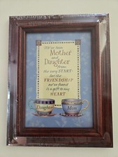 Mother - Daughter Plaque Frame 7x9 New