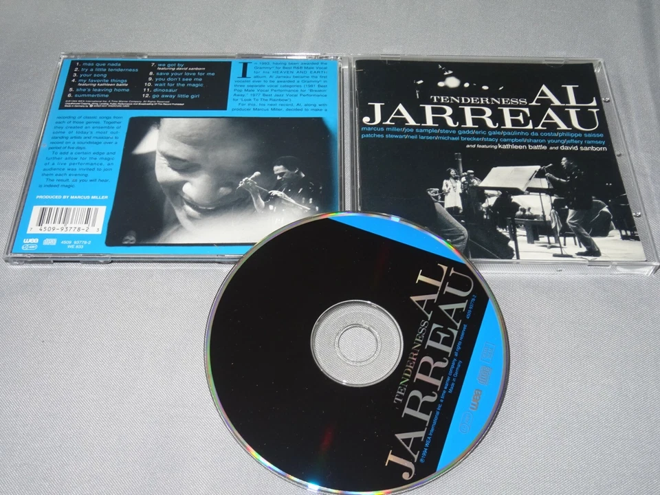 AL JARREAU - TENDERNESS (SIGNED, AUTOGRAMM) / ALBUM-CD 1994 (MINT-) - Bild 2 von 3