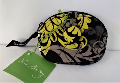 Vera Bradley Baroque Little Button Coin Purse Zip Case Wallet Pouch Promotional