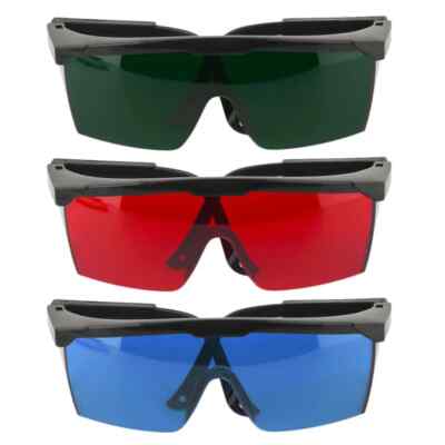 PROTECTIVE LASER SAFETY GLASSES eyes hard cover protection FOR work lawn garden