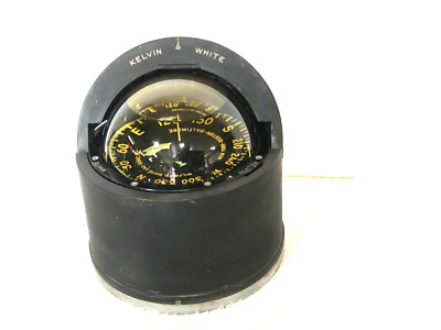 Vintage Kelvin White Constellation Marine Boat Navigation Compass