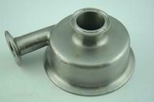 Sanitary Centrifugal Pump Casing, S.s. 2" x 2" Clamp connections