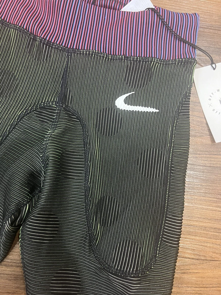 NEW Nike x OFF-WHITE Women's Tight Shorts Bike Tights Size XXS 2XS |