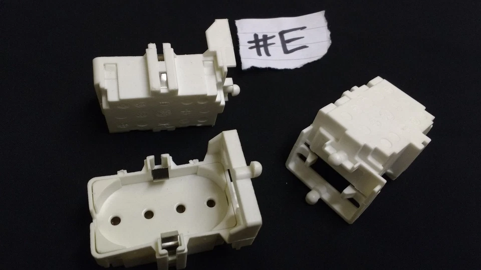 5 x 2G11 442/AU 4 Pin Compact Fluorescent Lamp Light Holder Snap Fit CFL #E