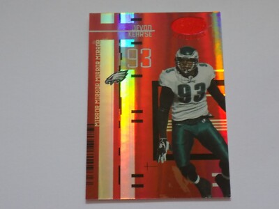 2005 Jevon Kerse Leaf Certified Materials Mirror RED Card #93 Serial #072/100