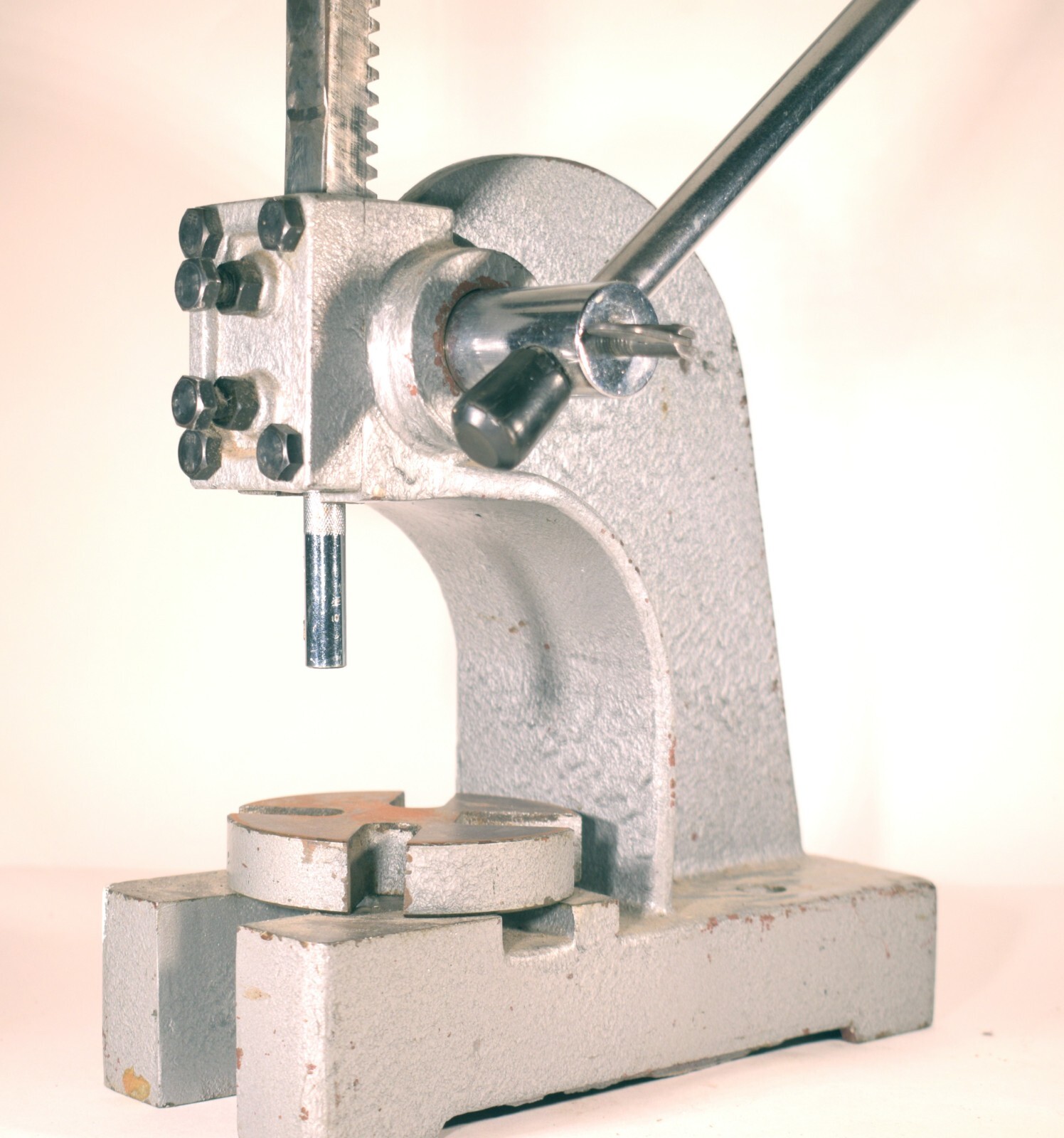 Leather Tools Hand Press w/Snap/Rivet/Spot Dies and Arbor Press Hole