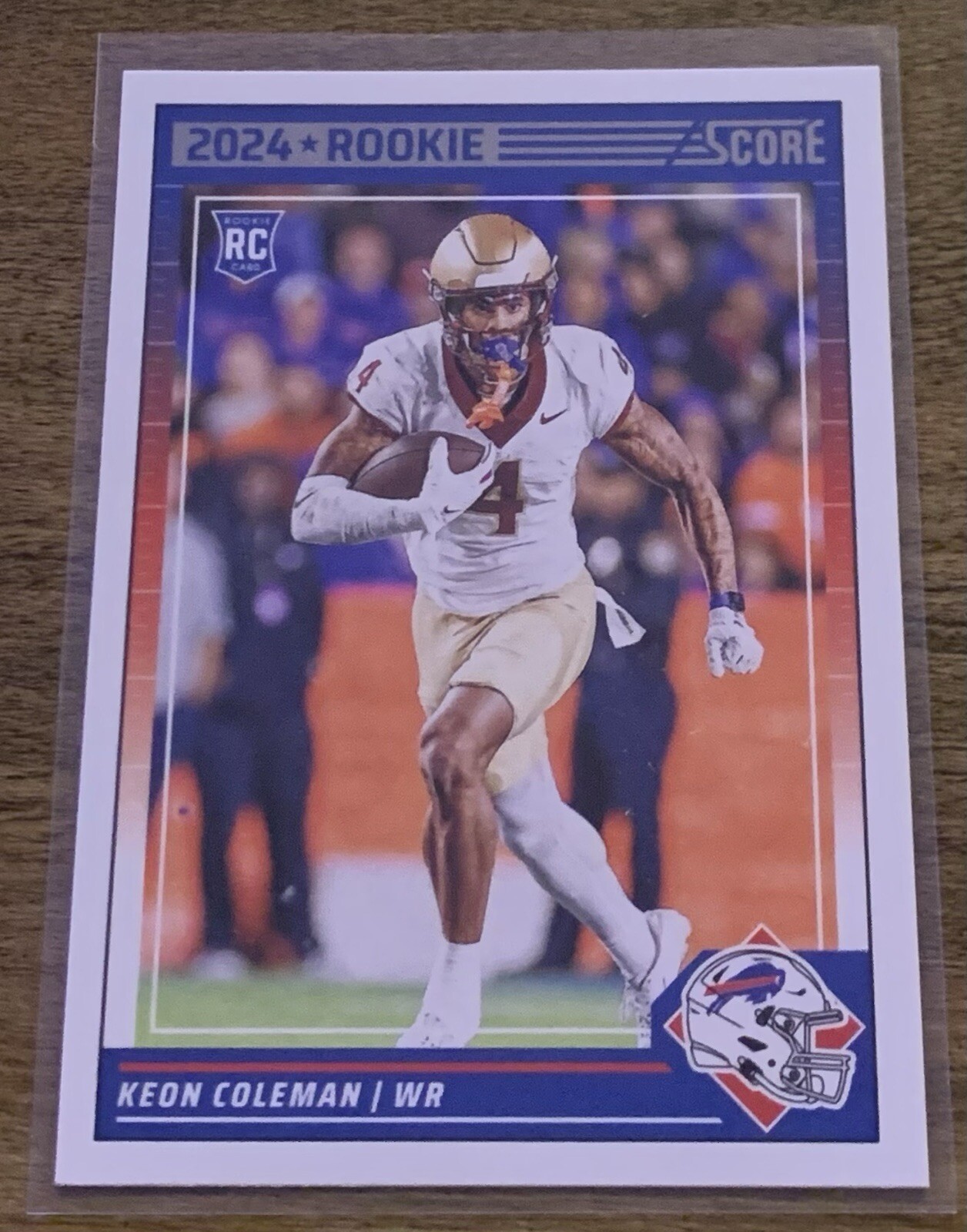 Keon Coleman - 2024 Panini Score Football Base Rookie - #337 - Buffalo Bills