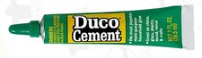 DUCO Cement Glue for Ceramic Glass Plastic Wood Metal 1oz NEW 1 fl oz gl62435 