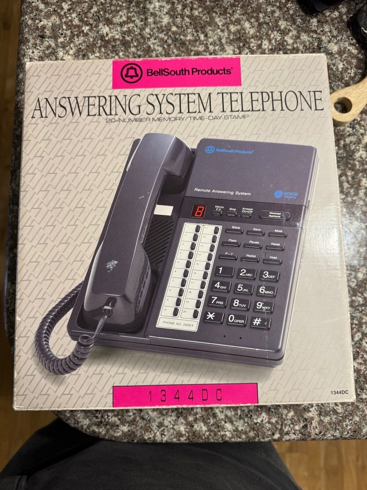 BellSouth Products Momento Model 1344DC Answering System Telephone BLACK eBay