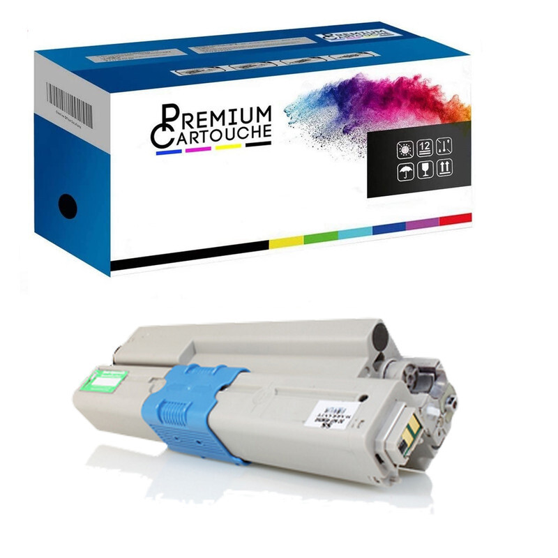 Toner ES5473 Noir Haute Densité 46490624 Compatible Executive