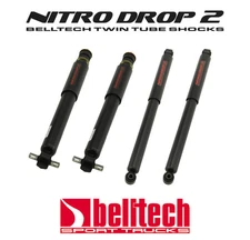 99-06 Silverado/Sierra Nitro Drop 2 Front/Rear Shocks for 4/6 Drop 2wd w/coils