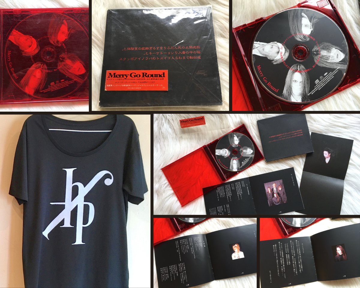 Merry Go Round CD + highfashionparalyze Tee gibkiy LOA-ROAR 恐
