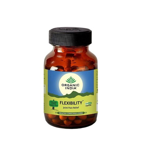 Menge Von 2 Organic India Flexibilität Packs 120 Kapsel Gelenke Mobilitäts Pain