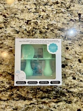 Self Feed Baby Utensils Anti-Choke, BPA-Free Baby Spoon & Fork Toddler Utensils