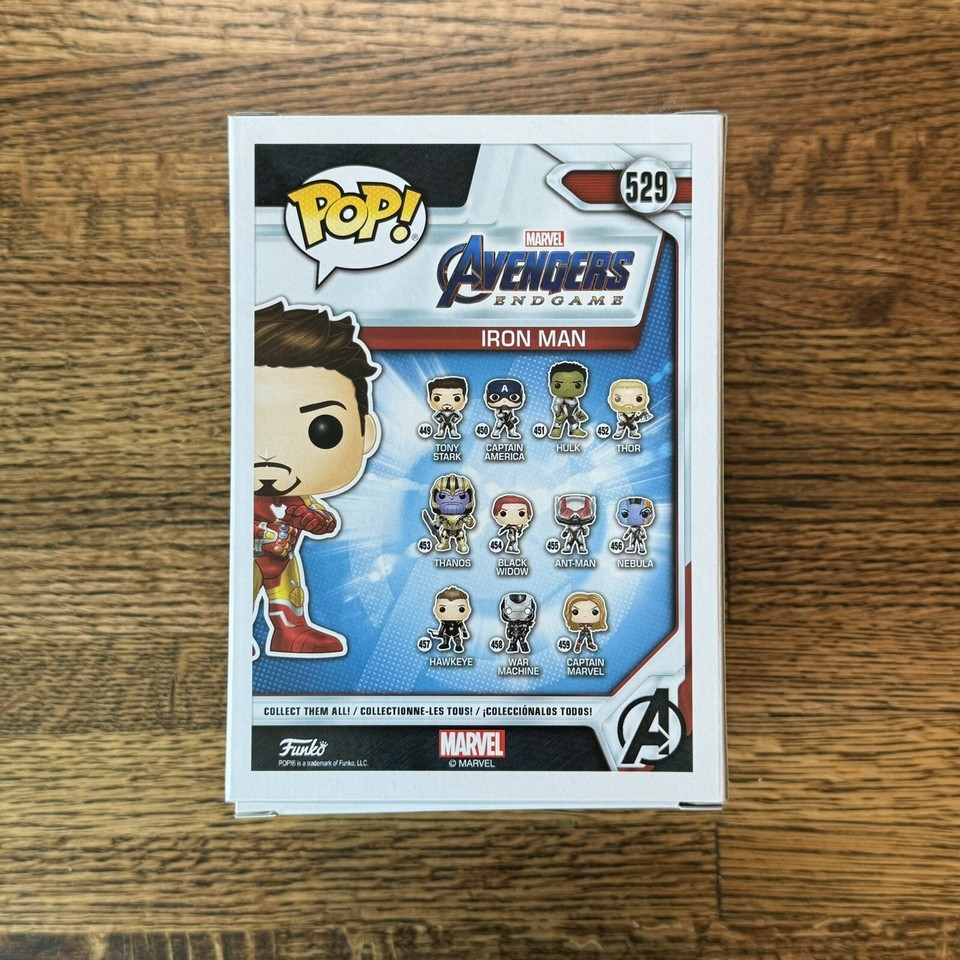 Funko Pop Iron Man 529 Exclusivo Convention Avengers Endgame | Meses sin interés